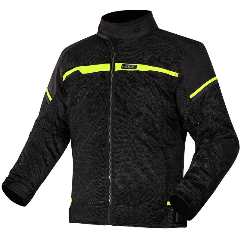 LS2 RIVA MONT SİYAH-NEON SARI