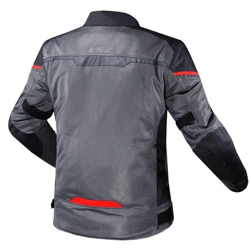 LS2 RIVA MONT SİYAH-GRİ-KIRMIZI